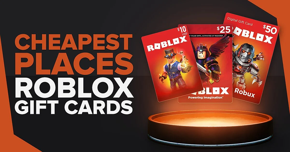 Cheapest Roblox Gift Card 10 USD